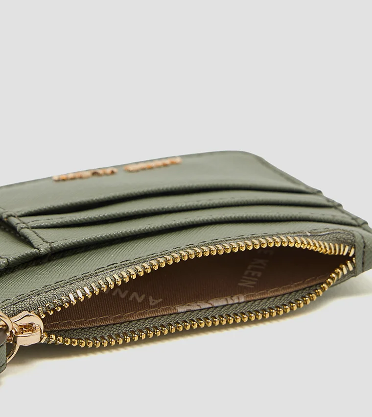 Anne Klein  Anne Klein Logo Detail Zippered Wallet for Women | Best Price UAE